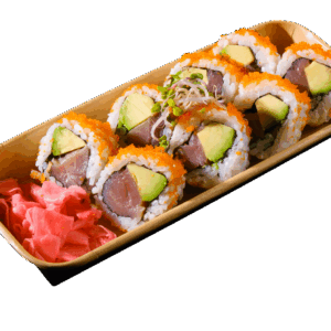 California Tuna Avocado Roll, Masago