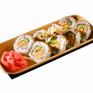 California Lachs-Salat Roll, Sesam
