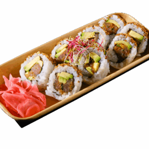 California Spicy Tuna Avocado Roll, Sesam