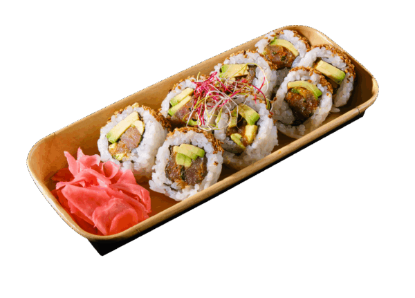 California Spicy Tuna Avocado Roll, Sesam