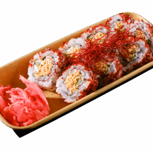 California Spicy Tuna-Salat Roll, Chili-Flocken
