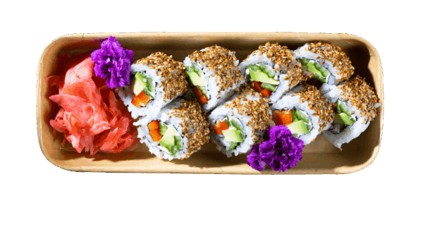 California Veggie Roll,Sesam – Bild 2