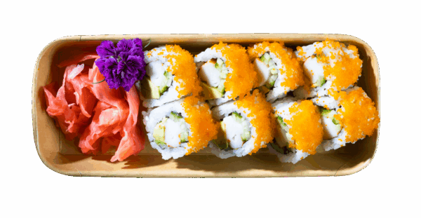 California Surimi Classic Roll,Masago – Bild 2