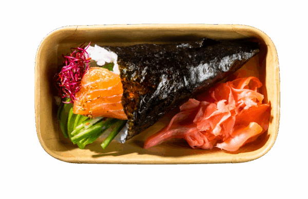 Handroll Lachs – Bild 2