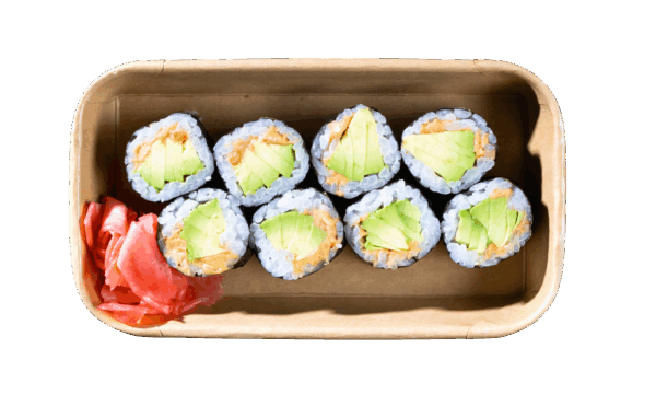 Maki Erdnuss Avocado – Bild 2