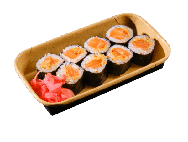 Maki Erdnuss Lachs